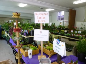 Pottery "totem" and 2 different "Fairy Gardens" to be raffled!