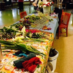 Decorating Flowers at&nbsp;VA