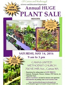 May 14, Saturday – PLANT&nbsp;SALE!