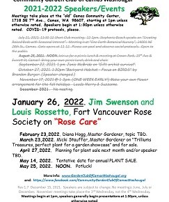 2021-22 Speakers & Meetings – Updated December 15,&nbsp;2021