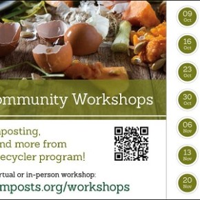 2024 Fall Workshops – Composting, Recylcing, Green Cleaning and&nbsp;more!