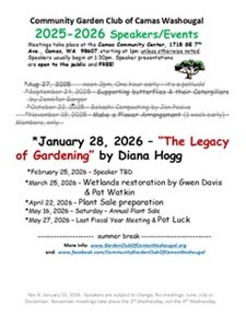 2025-2026 Fiscal Year Speakers/Events!     (Updated Jan 15,&nbsp;2026)